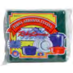 SPUGNE ABRASIVE CRYSTAL FIBRA VERDE 5 PZ  CM 15X14,5 Z0900075