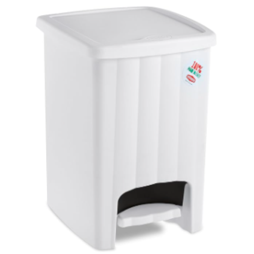 PATTUMIERA MARGHERITA CON PEDALE LT 20 Z0720014 QUADRA