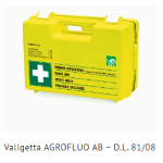 VALIGETTA GIALLO FLUO con supporto AGROFLUO AB ALL.1 + MAGGIORAZIONE COMPARTO AGRICOLTURA CM 42X31X15,5