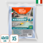 PANNI PAVIMENTI GRAN RISPARMIO 5PZ  PAN04199A 40X50 CM