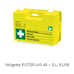 VALIGETTA GIALLO FLUO  con supporto RISTOFLUO AB ALL.1 OLTRE 2 DIPENDENTI + MAGGIORAZIONE COMPARTO ALIMENTARE