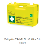 VALIGETTA GIALLO FLUO con supporto TRAVELFLUO AB ALL 1 OLTRE 2 DIP + MAGGIORAZIONE COMPARTO TRASPORTI