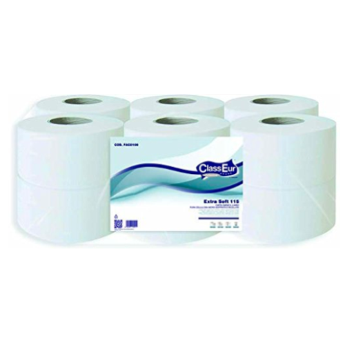 CARTA IGIENICA MINI JUMBO EXTRA SOFT 115 12 ROTOLI