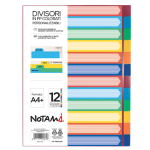 INTERCALARE  NOTAMI A4 pp COLOR 12 TACCHE 2030012