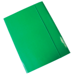 CARTELLINA Office Line PROTOCOLLO 3 LEMBI CON ELASTICO VERDE LUCIDA cm. 26x34 2050037.VE (ORD.MINIMO 10 PZ)