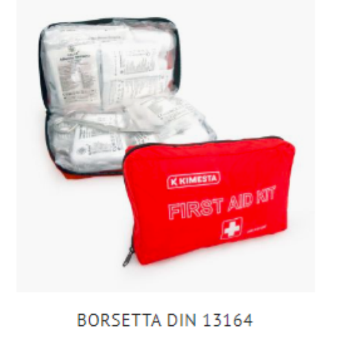 BORSETTA ROSSA DIN-13164 CM 24X17X8 7703