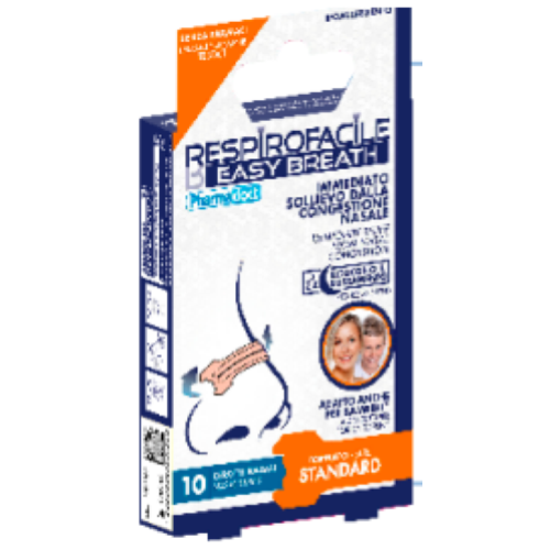 CEROTTI NASALI SPECIAL COLOR PELLE   10 pezzi (5,6x1,8cm) 163310 STANDARD