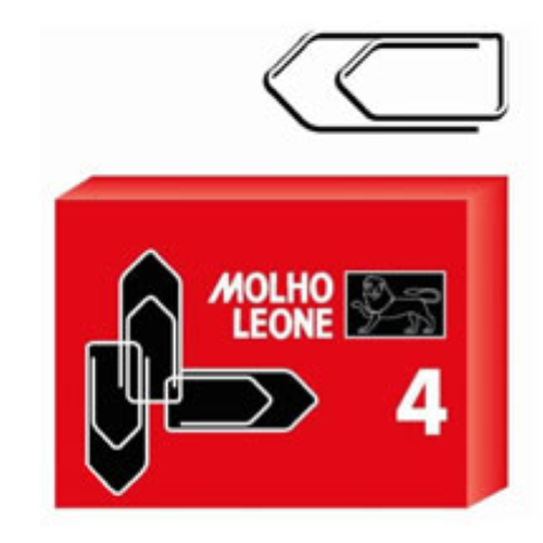 FERMAGLI ZINCATI LEONE n. 4 pz.100 2100044