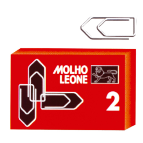 FERMAGLI ZINCATI LEONE n.2 pz.100   2100025