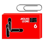 FERMAGLI ZINCATI LEONE n.6 pz.100 2100065