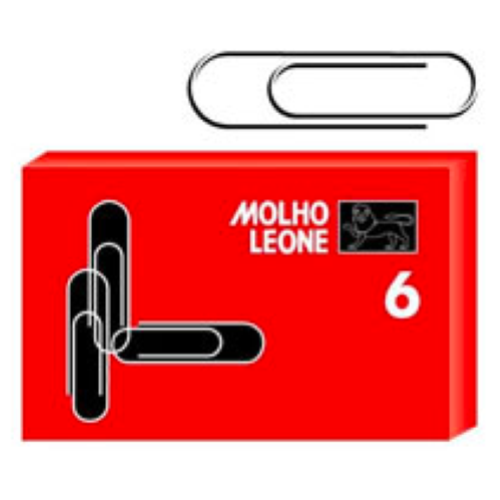 FERMAGLI ZINCATI LEONE n.6 pz.100 2100065