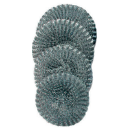 PAGLIETTA DI RETE METALLICA ZINCATA ABRASIVA e PAL.030 SET 10  PEZZI GR 30