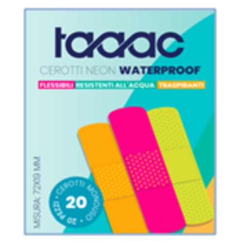 CEROTTI TAAC  (20 pz)  V820 COLORATI Formato cm 7x2 