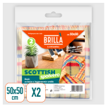 PANNI POLVERE SCOTTISH SCOZZESI 2PZ.CM.50X50 PAN00849A