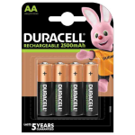 BATTERIE DURACEL RICARICABILI STILO AA BLISTER 4 PZ  