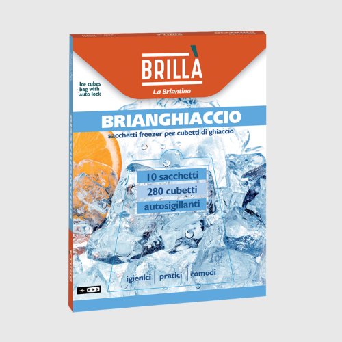 SACCHI GHIACCIO 10 BUSTE 280 CUBETTI SAC01165A