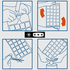SACCHI GHIACCIO 10 BUSTE 280 CUBETTI SAC01165A