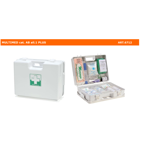 VALIGETTA P.SOCCORSO MULTIMED cat. A-B all. 1 PLUS MAGGIORATO