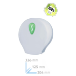 DISPENSER CARTA IGIENICA MAXI JUMBO STILECO 920002
