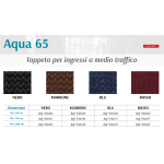 TAPPETO PER INGRESSI ACQUA 65 BLU REF930115 90X150