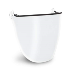 VISIERA V2 PLUS TUTTO VISO - PER CASCO EMERGENZA KASK  AQ HI VIZ TRASPARENTE