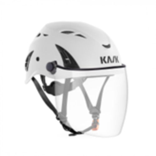 VISIERA V2 PLUS TUTTO VISO - PER CASCO EMERGENZA KASK  AQ HI VIZ TRASPARENTE