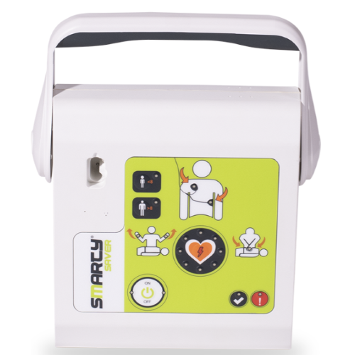 DEFIBRILLATORE SEMIAUTOMATICO SMARTY SAVER adulto pediatrico