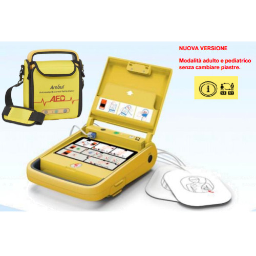 DEFIBRILLATORE SEMI-AUTOMATICO ESTERNO I3 AMOUL 4.204.BB008 CND Z12030501  BD/RDM 2259837 Classe IIb