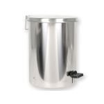 CESTINO RIFIUTI INOX 9,5 l - acciaio INOX