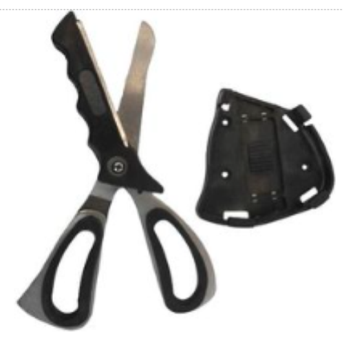 FORBICI MULTIUSO Tipo ROBIN cm 23,3 COMPLETE DI SUPPORTO A PARETE