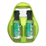 STAZIONE DI LAVAGGIO OCULARE EYEWASH FLUO ml 1000 (  2X 500 ML) cm 41x32x7,5