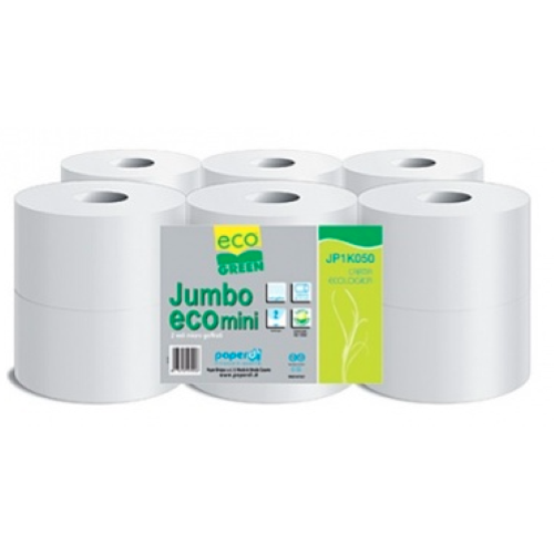 Carta Igienica Mini Jumbo - Rotolo Da 609 Strappi, 2 Veli, 186 Metri