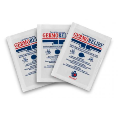 SALVIETTA  AMMONIACA CM 19X20 IN SOLUZIONE ACQUOSA 4% GERMO Q445