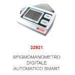 MISURATORE DI PRESSIONE SFIGMOMANOMETRO DIGITALE AUTOMATICO SMART DA BRACCIO 32921