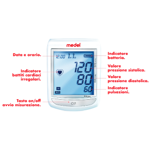 MISURATORE DI PRESSIONE MEDEL ELITE 95123 automatico con sistema T3 95213