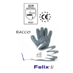 GUANTI RACCO G106 Nylon-Nitrile GRIGI TG 10