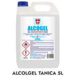 IGIENIZZANTE MANI ALCOGEL GEL TANICA 5  LT