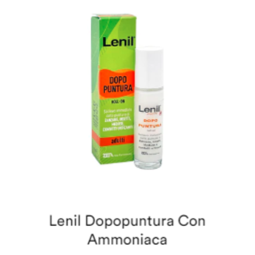 LENIL DOPOPUNTURA CON AMMONIACA 9 ML ROLL-ON ADULTI