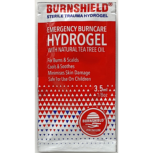 astuccio 10 bustine gel sterile per ustioni BURBSHIELD 3,5 gr