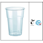 BICCHIERE PLA LONG DRINK COMPOSTABILE COD: FBIO32 100 PZ