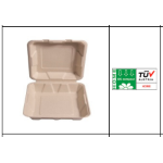 CONFEZIONI HAMBURGER COMPOSTABILE 232x228x85mm (20gr.) Cod: FBIO24 100 PZ