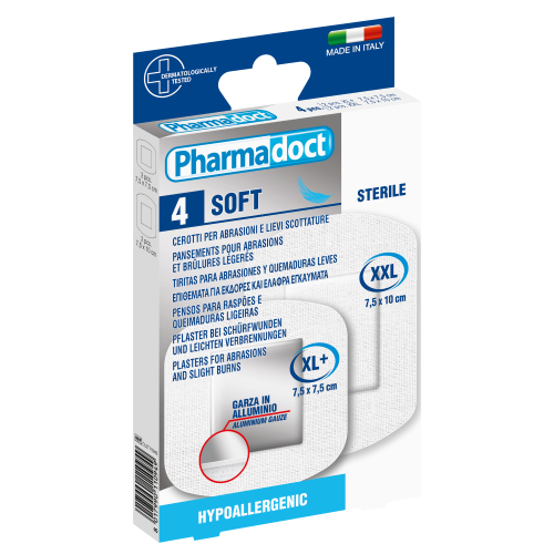 DELICATE ALLUMINIUM PER ABRASIONI E SCOTTATURE 4 PZ