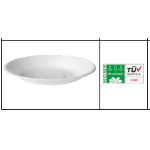 PIATTO OVALE  COMPOSTABILE 190*40mm (13gr.)  Cod: FBIO18